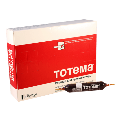 ტოტემა ხსნარი ორალური 10მლ ამპულა #20