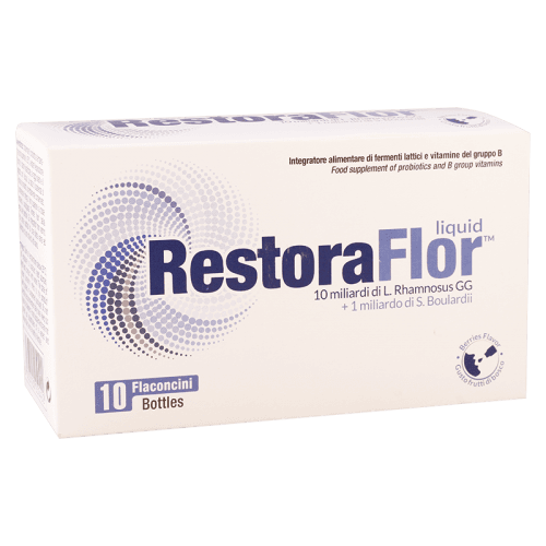 რესტორაფლორი ხსნარი ორალური 7მლ ფლაკონი #10