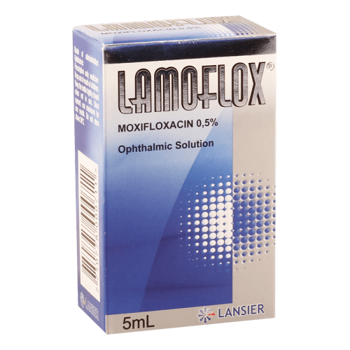 ლამოფლოქსი წვეთები თვალის 0.5% 5მლ #1