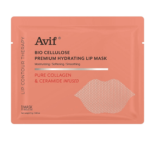 ავიფ - Avif ბიოცელულოზას პატჩი ტუჩის კონტურის აღდგენა/სიგლუვე კოლაგენი.კერამიდები.ჰიალურონის მჟავა 5გრ