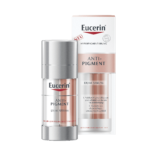 ეუცერინი - ანტი-პიგმენტი სახის შრატი პიგმენტური ლაქების საწინ.ყველა ტიპის კანი დღე/ღამე 30მლ