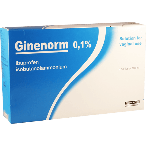 გინენორმი ხსნარი ვაგინალური 0.1% 100მლ ფლაკონი #5