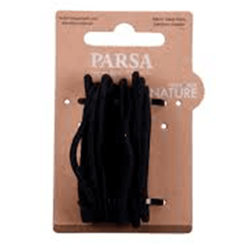 პარსა - თმის რეზინი შავი #12