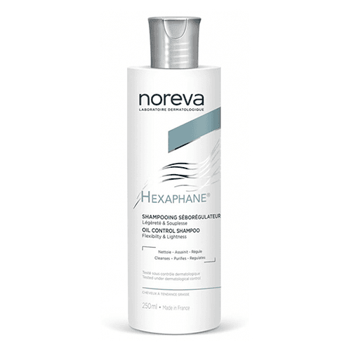 ნორევა - Hexaphane შამპუნი სებომარეგულირებელი ცხიმიანი თმის 250მლ