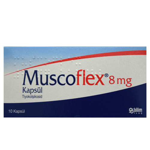 მუსკოფლექსი კაფსულა 8მგ #10