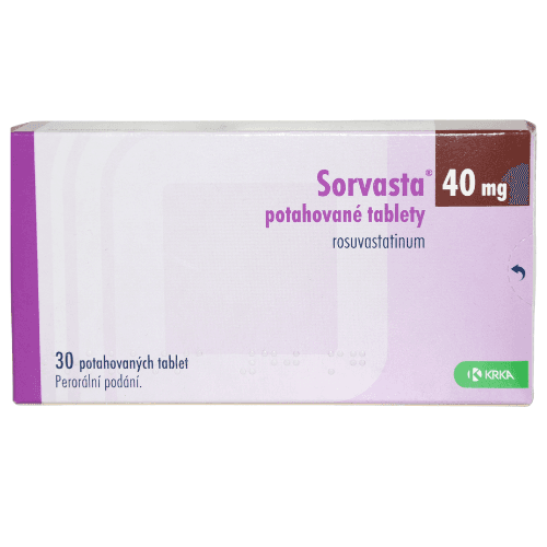 სორვასტა ტაბლეტი 40მგ #30