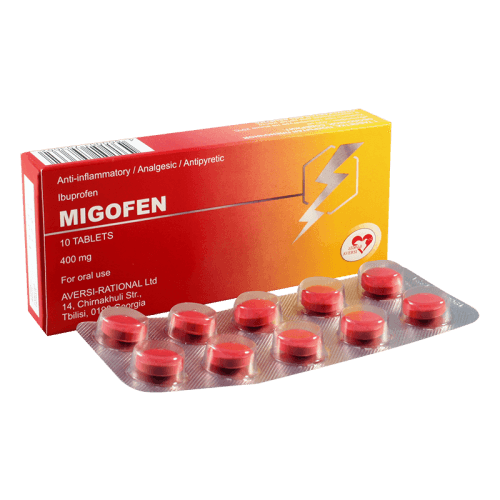 მიგოფენი ტაბლეტი 400მგ #10