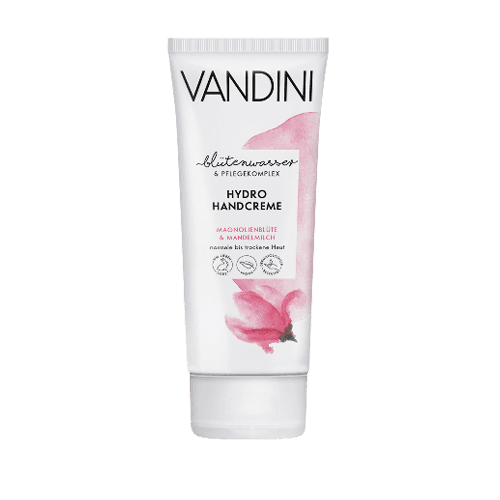 ვანდინი - Hydro ხელის კრემი ნორმ/მშრ კანის მაგნოლიის ყვავილი და ნუშის ზეთი 75მლ