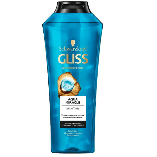 გლისკური - შამპუნი აქვა აღდგენა 400მლ