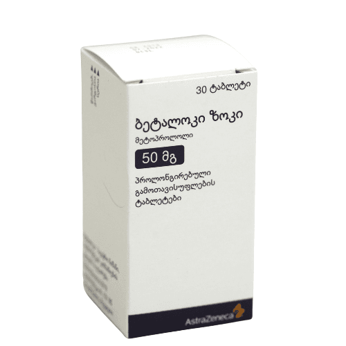 ბეტალოკი ზოკ ტაბლეტი 50მგ #30