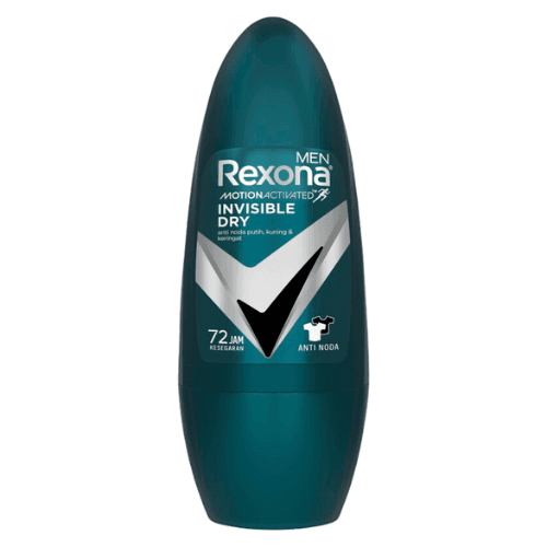 რექსონა - მამაკაცის დეოდორანტი ბურთულიანი invisible 45მლ