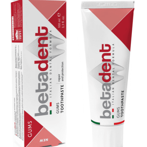 ბეტადენტი - კბ/პასტა ღრძილების დაცვა და აღდგენა Gums 100მლ
