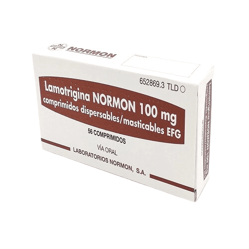 ლამოტრიგინი ნორმონი ტაბლეტი 100მგ #56