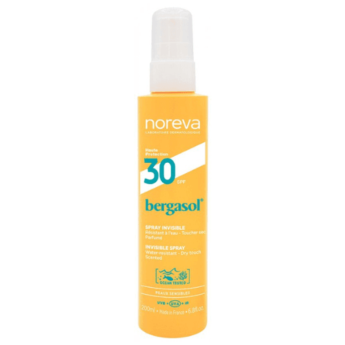 ნორევა - Bergasol მზისგან დამცავი სპრეი SPF30 200მლ