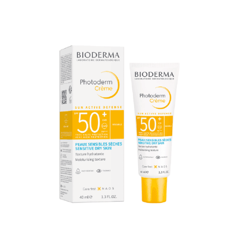 ბიოდერმა - PHOTODERM სახის კრემი მზისგან დამცავი SPF50+ 40მლ