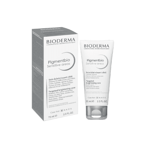 ბიოდერმა - PIGMENTBIO კრემი მგრძნობიარე ზონების ანტი პიგმენტი 75მლ