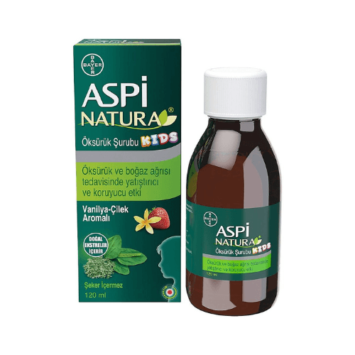 ასპი ნატურა ხველების საბავშვო სიროფი 120მლ #1