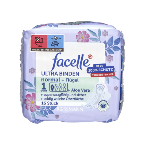 ფასელ - ჰიგიენური საფენი ულტრა ნორმალი ალოე #16