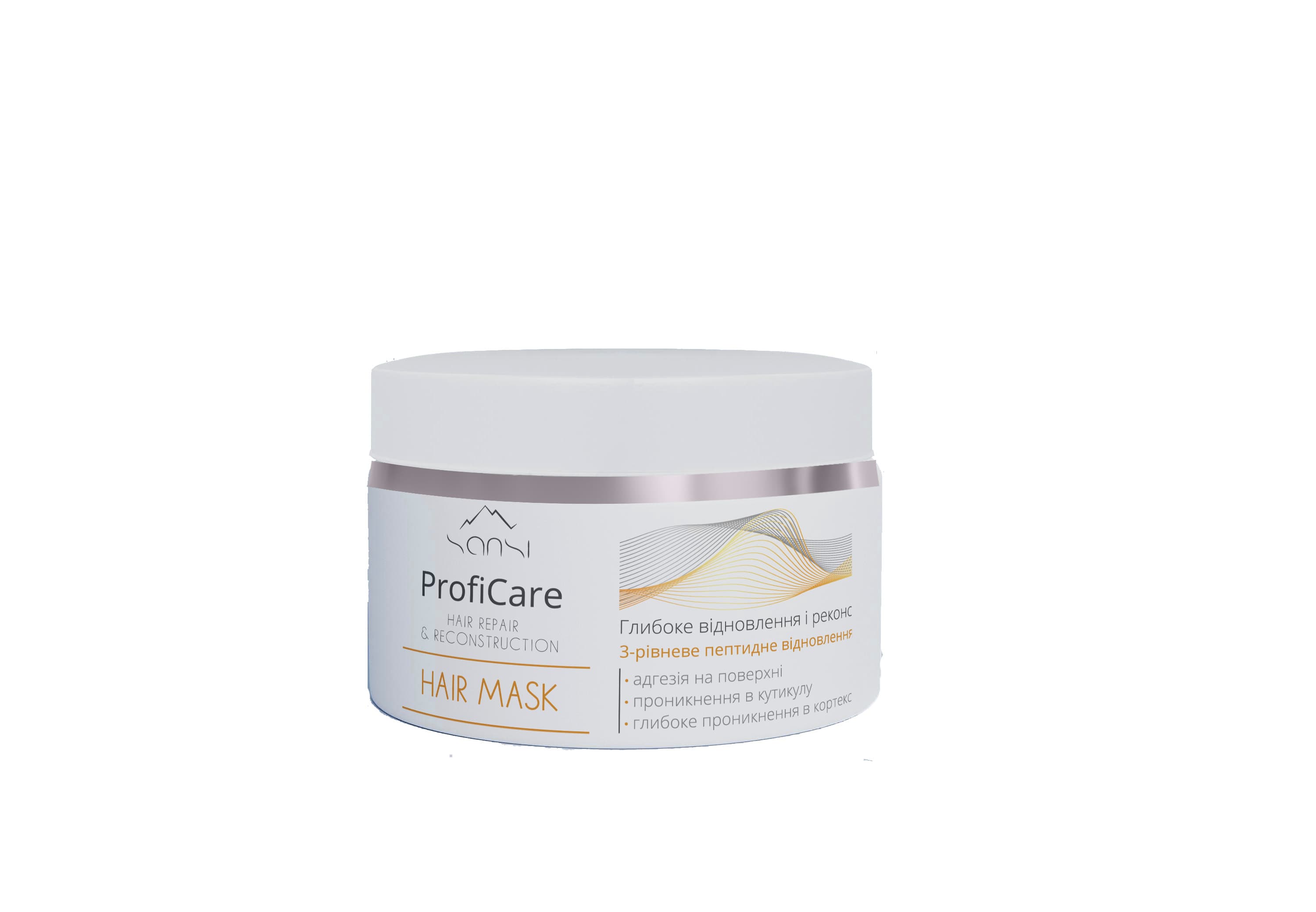 სანსი - ნიღაბი თმის ProfiCare დამატენიანებელი და მკვებავი 400მლ